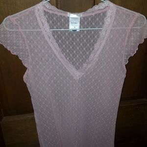 Old Navy Women's Sheer Top Size medium